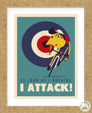 Attack (Framed) -  Spencer Wilson - McGaw Graphics