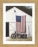 Barn and Motorcycle (Framed) -  Zhen-Huan Lu - McGaw Graphics