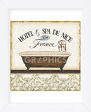 Spa & Resort II (Framed) -  Lisa Audit - McGaw Graphics
