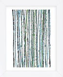 Aqua Vine (Framed) -  Candice Alford - McGaw Graphics