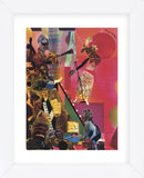 The Blues, 1974  (Framed) -  Romare Bearden - McGaw Graphics