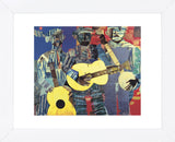 Three Folk Musicians, 1967  (Framed) -  Romare Bearden - McGaw Graphics