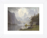 In the Mountains, 1867  (Framed) -  Albert Bierstadt - McGaw Graphics