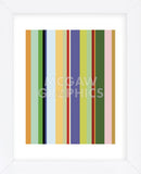 Colorfield Stripe  (Framed) -  Dan Bleier - McGaw Graphics