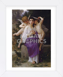 L’Eveil Du Coeur (Framed) -  William-Adolphe Bouguereau - McGaw Graphics