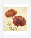 Poppy Bouquet I (Framed) -  Daphné B - McGaw Graphics