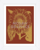 Sunflower 16 (Framed) -  Botanical Series - McGaw Graphics