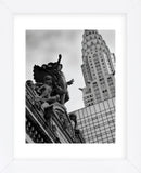 Mercury Statue and Chrysler Building (Framed) -  Chris Bliss - McGaw Graphics