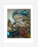 Butterflies and Bones (Framed) -  Jasmine Becket-Griffith - McGaw Graphics