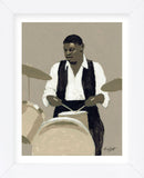 Jazz Drummer (Framed) -  William Buffett - McGaw Graphics