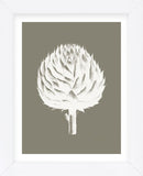 Artichoke (Burlap & Ivory) (Framed) -  Botanical Series - McGaw Graphics