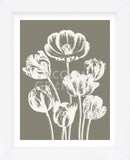 Tulips (Burlap & Ivory) (Framed) -  Botanical Series - McGaw Graphics