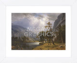Half Dome, Yosemite Valley  (Framed) -  Albert Bierstadt - McGaw Graphics