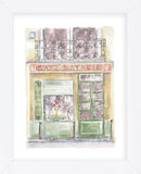 Cafe Natalie  (Framed) -  Jane Claire - McGaw Graphics