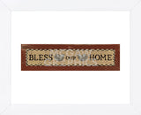 Bless Our Home  (Framed) -  Erin Clark - McGaw Graphics