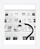 White Facade (B&W)  (Framed) -  Erin Clark - McGaw Graphics