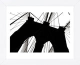 Brooklyn Bridge Silhouette  (Framed) -  Erin Clark - McGaw Graphics