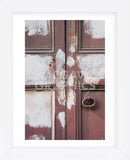 Painted Door  (Framed) -  Erin Clark - McGaw Graphics