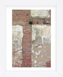 Brick Wall and White Paint  (Framed) -  Erin Clark - McGaw Graphics