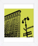 Acid Flatiron  (Framed) -  Erin Clark - McGaw Graphics