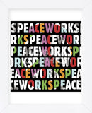Peace Works (Framed) -  Erin Clark - McGaw Graphics