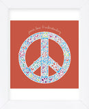 Peace, Love, and Understanding (Framed) -  Erin Clark - McGaw Graphics