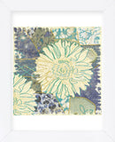 Flower with Fabric (Framed) -  Erin Clark - McGaw Graphics