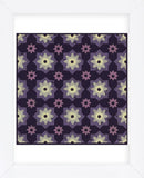 Moroccan Star Flower (Purple) (Framed) -  Susan Clickner - McGaw Graphics