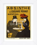 Absinthe extra-supérieure J. Édouard Pernot. Société Anonyme Montbéliard (Doubs) Liqueur Mont-Christ (Framed) -  Leonetto Cappiello - McGaw Graphics