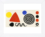 Abstraction, 1966 (Framed) -  Alexander Calder - McGaw Graphics