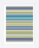 Marine Stripes (Framed) -  Denise Duplock - McGaw Graphics