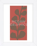 Maidenhair Coco Stem (single)  (Framed) -  Denise Duplock - McGaw Graphics