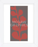 Maidenhair Coral Stem (single) (Framed) -  Denise Duplock - McGaw Graphics