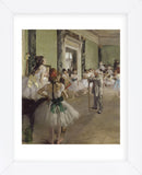 The Dance Class, ca. 1873-1876 (Framed) -  Edgar Degas - McGaw Graphics