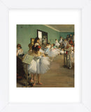 The Dance Class, 1874 (Framed) -  Edgar Degas - McGaw Graphics