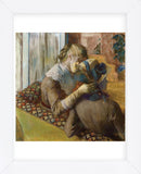 At the Milliners, 1881 (Framed) -  Edgar Degas - McGaw Graphics
