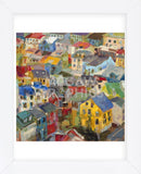 Reykjavik Rooftops (Framed) -  Amy Dixon - McGaw Graphics