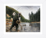 Fishing the Gallatin (Framed) -  Kevin Daniel - McGaw Graphics