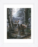 White Tail Fawns (Framed) -  Kevin Daniel - McGaw Graphics