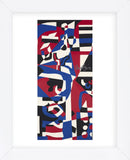 Composition Concrete (Study for Mural), 1957-1960 (Framed) -  Stuart Davis - McGaw Graphics