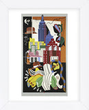 New York Mural, 1932 (Framed) -  Stuart Davis - McGaw Graphics