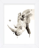 Rhino (Framed) -  Philippe Debongnie - McGaw Graphics