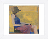 Seated Figure with Hat, 1967 (Framed) -  Richard Diebenkorn - McGaw Graphics