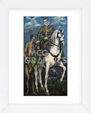 Saint Martin and the Begger 1597-99 (Framed) -  El Greco - McGaw Graphics