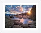 Cove Sunset (Framed) -  Dennis Frates - McGaw Graphics