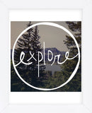 Explore Oregon (Framed) -  Leah Flores - McGaw Graphics