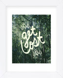 Get Lost Muir Woods (Framed) -  Leah Flores - McGaw Graphics