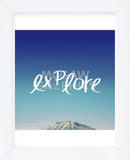 Explore (Framed) -  Leah Flores - McGaw Graphics