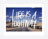 Life is a Highway (Framed) -  Leah Flores - McGaw Graphics