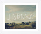 Let’s Run Away (Framed) -  Leah Flores - McGaw Graphics